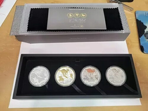 パース造幣局125周年記念 2024年 1オンス銀貨タイプセットコレクション 156,750円