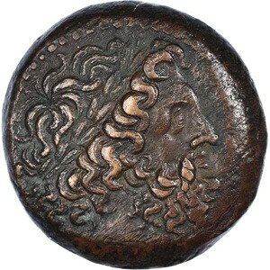 [#1021621] 、エジプト、プトレマイオス 2 世フィラデルフォス、ディオボル、紀元前 275/4 ～ 260 年、アレクサンド、