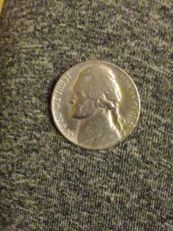 楽天市場】1964 D ジェファーソン ニッケル 5 セント アメリカン USA