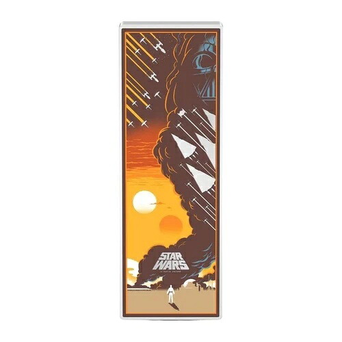 スター・ウォーズ 新たなる希望 ポスター 3オンス 銀貨 5ドル ニウエ 2024年｜WORLD RESOURCE【KING店】