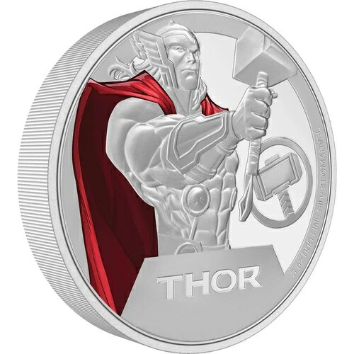 ソー マーベル 3オンス 銀貨 10ドル ニウエ 2023年