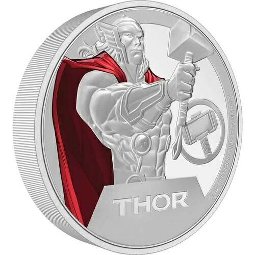 ソー マーベル 3オンス 銀貨 10ドル ニウエ 2023年|WORLD RESOURCE【KING店】
