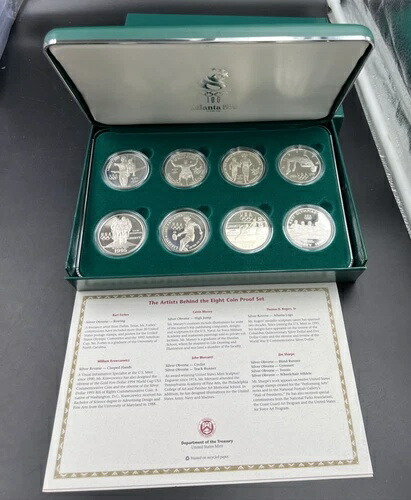 楽天市場】K21.6 金貨 アトランタ五輪記念プルーフ貨セット 金貨8.3g