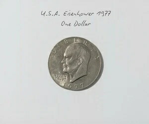 アメリカ合衆国 アイゼンハワー 1977年 1ドル
