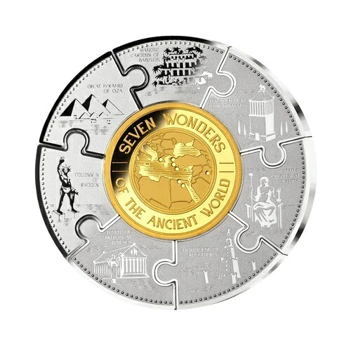 世界の驚異 5オンス銀貨 ブルンジ 2024年｜WORLD RESOURCE【KING店】 278,190円