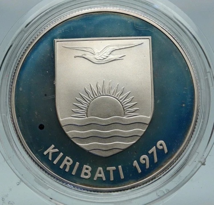 1979年キリバス独立記念 ヴィンテージ オールドプルーフ 5ドル銀貨 i86932｜WORLD RESOURCE【KING店】