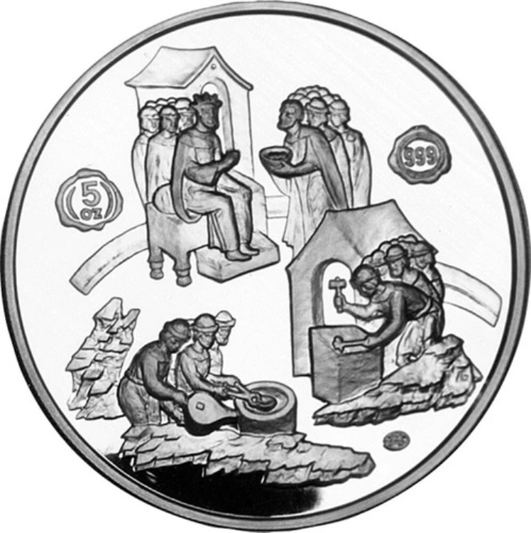 ロシア 5オンス 銀貨 5オンス「ロシア最初のコインの千年紀」1988年 +ボーナス｜WORLD RESOURCE【KING店】