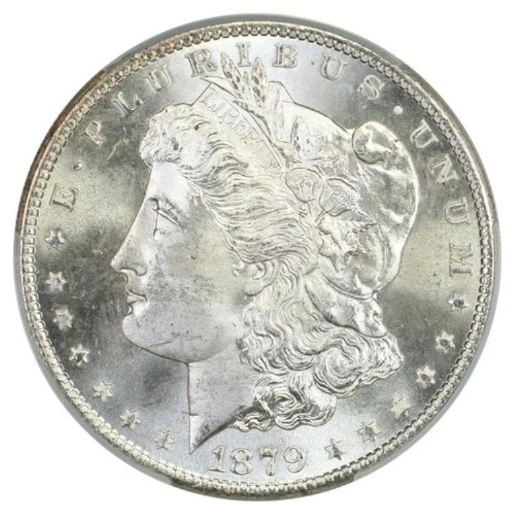 1879 S モーガン シルバー ダラー CAC MS66 GEM MINT サンフランシスコ USA コレクターコイン??｜WORLD RESOURCE【KING店】