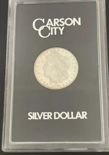 1882-CC 1ドル モルガン銀貨 ミントステート PL