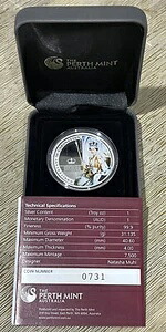 エリザベス女王戴冠60周年記念 1オンス 銀貨 プルーフコイン