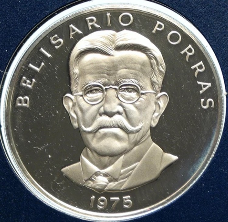 1975年 パナマ大統領 ベリサリオ・ポラス 政治 プルーフ シルバー 5バルボ コイン i104074|WORLD RESOURCE【KING店】