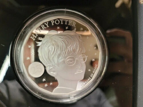2022年 イギリス ハリー・ポッター プルーフ 5オンス 銀貨 - 発行枚数300枚 箱付き