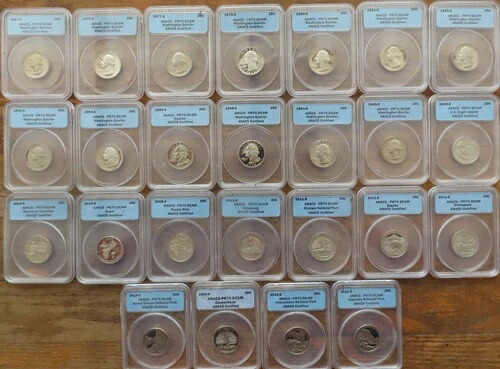 25個の混合クォーター、70個のdcam anacs、箱付き｜WORLD RESOURCE【KING店】