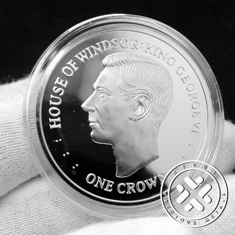 2017 1 クラウン NGC PF69 ウルトラカメオ キングジョージ6世 シルバーコイン ウィンザー家｜WORLD RESOURCE【KING店】 140,800円