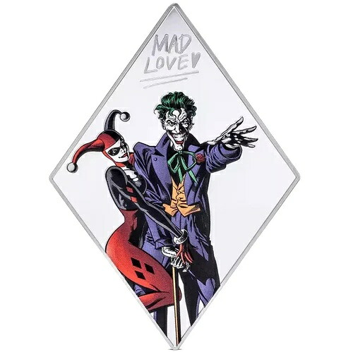 2024年 ニウエ DC ジョーカー＆ハーレイ・クイン マッド・ラブ 3オンス シルバー プルーフコイン｜WORLD RESOURCE【KING店】 141,900円
