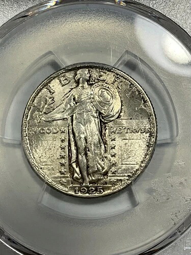PCGS MS63 1925年 スタンディング リバティ クォーター 美しい光沢｜WORLD RESOURCE【KING店】