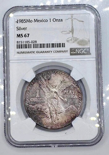 MS67 1985 1 メキシコ オンザ リベルタ NGC ??トナー??|WORLD RESOURCE【KING店】