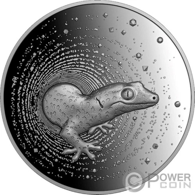 GECO ヘルペトン プルーフ 2オンス シルバーコイン 2000フラン CFA カメルーン 2023-