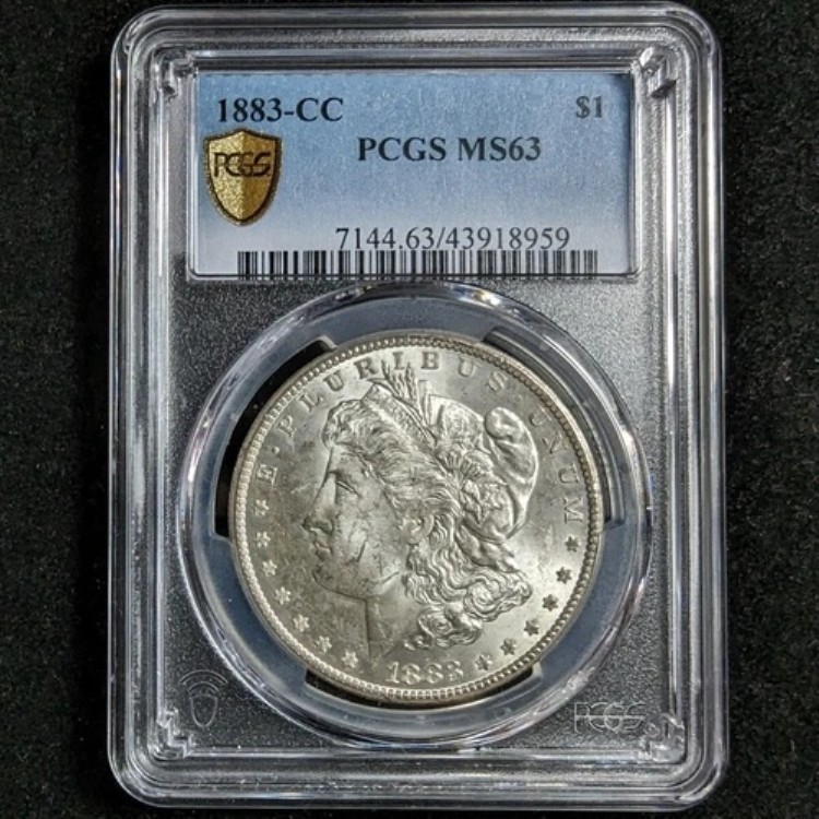 1883-CC PCGS MS63 シルバー モルガン ダラー $1 43918959