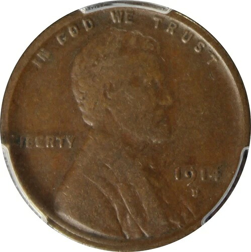 1914-D VF20 リンカーンセント、PCGS 49276105