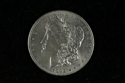 1892年 モルガン・ダラー ほぼ宝石級の未流通「セミキー・デイト」