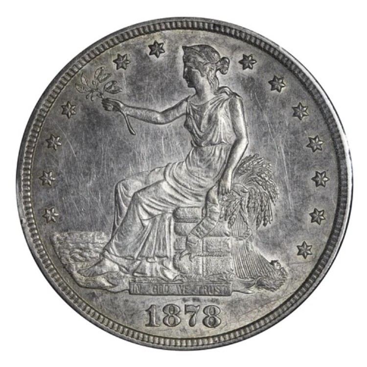 1878-S 貿易銀貨 AU+ E323 ZEAT