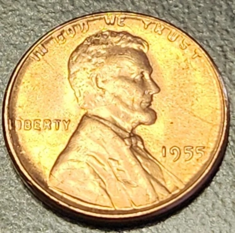 1955 リンカーン ウィート セント***エラー WDDO-003、CONECA: 3-O-VI、IDO-003 (LDS)*** 201,850円