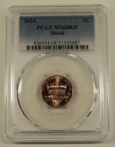 2024年リンカーンシールドセントPCGS MS68RD、送料無料 202,950円
