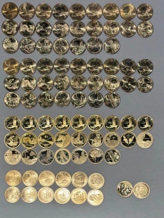 2000 - 2025 サカガウィア ネイティブアメリカン 92 コイン PDS BU セット w14 特別発行コイン