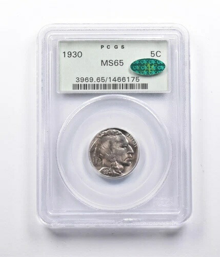 MS65 1930年 インディアンヘッド バッファローニッケル CAC PCGS *0838