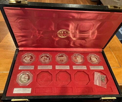 6 NCS シルバープルーフコイン .925 国立記念協会 145 146 147 148 150