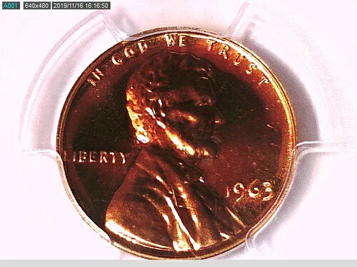 1963年 P リンカーン記念セント PCGS PR 69 RD 33618709 ビデオ|WORLD RESOURCE【KING店】