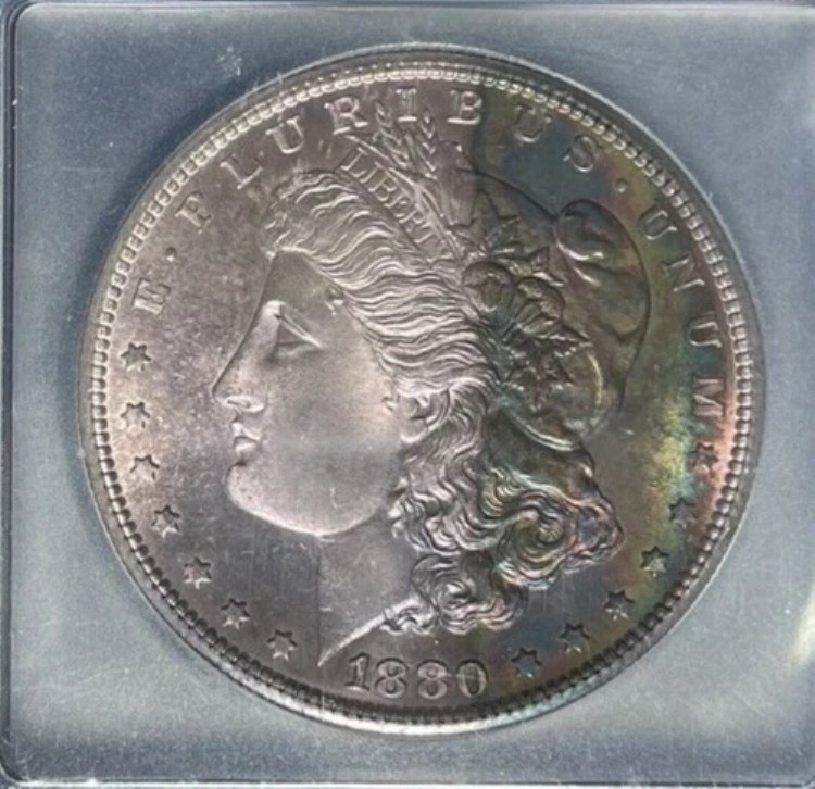 1880年代 モーガン銀貨 ~ ICG MS 66 ~美しいコイン~