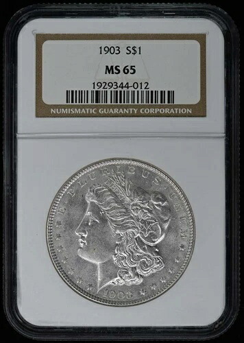 1903年 モルガン・ダラー S$1 NGC MS65｜WORLD RESOURCE【KING店】