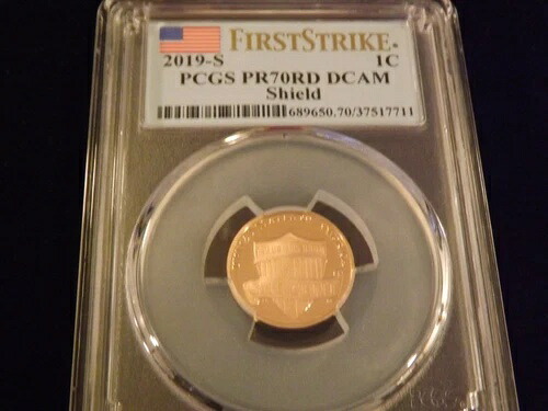 2019-S 1セント ファーストストライク PCGS PR 70 DCAM 48,180円