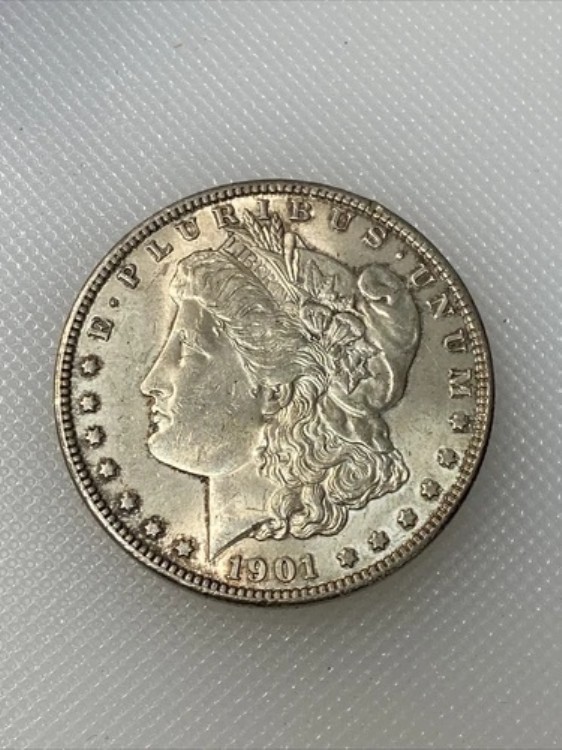 1901年 未流通モルガン 2