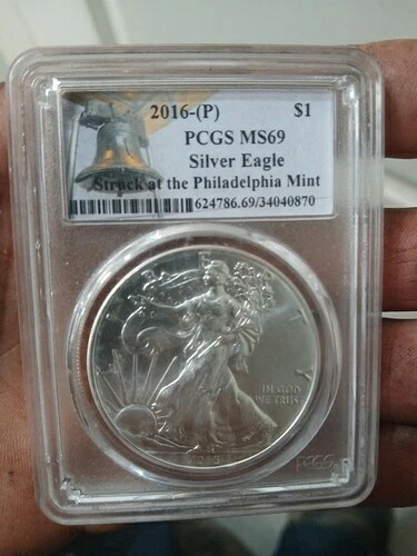 2016年 シルバー アメリカンイーグル MS-69 PCGS