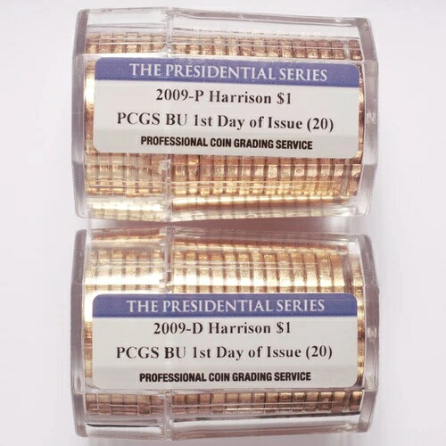 2009 P&Dハリソンダラー PCGS BU 発行初日