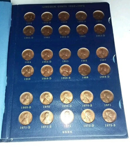 リンカーン セント アルバム、アーカイブ、'59-2001、All Gem Lincoln cents BU、Every Cent。