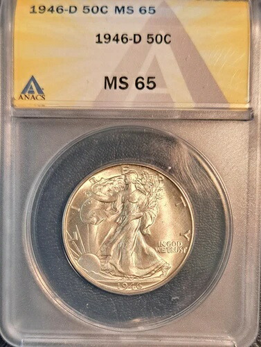 1946-D MS-65 ウォーキング・リバティ・ハーフダラー