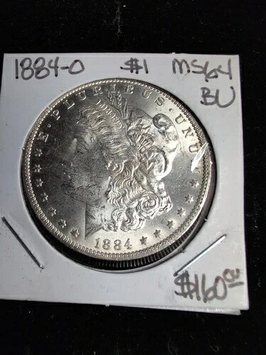 1884-O 1ドル モルガン銀貨 未流通