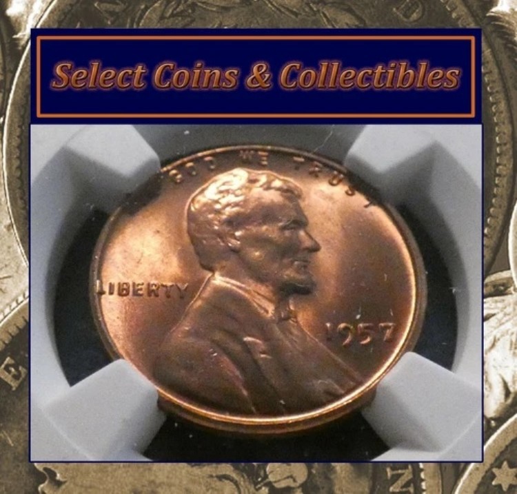 1957年-P リンカーン・ウィート・セント NGC MS 66 RD 美しく輝く「ビッグレッド」の宝石！ #1210