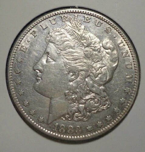 ほぼ未使用+ 1883年サンフランシスコモルガン銀貨 同梱配送