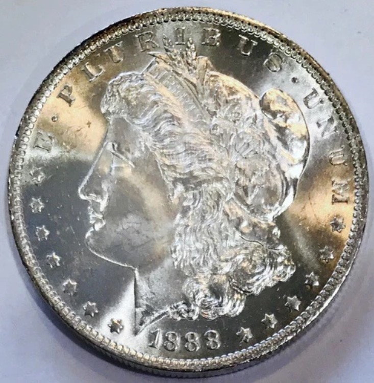 ??1888 O MORGAN!??濃厚な光沢!??クリーンな頬!??素晴らしいゲンブ+??最高??