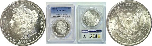 1879-S モルガン・ダラー - PCGS MS-66｜WORLD RESOURCE【KING店】