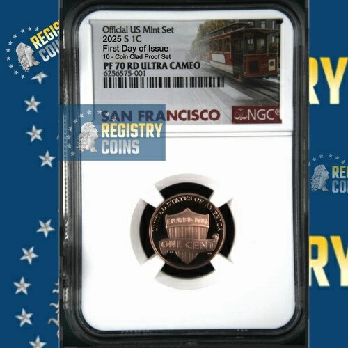 2025 S リンカーンセント 1C NGC PF70 RD ウルトラカメオ 発行初日 ペニー プレセール%
