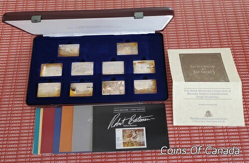 1996年野生生物生息地保護銀切手コレクション #coinsofcanada