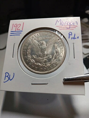 ??1921年 モルガン・ダラー プルーフ BUチョイス 素晴らしいコイン｜WORLD RESOURCE【KING店】