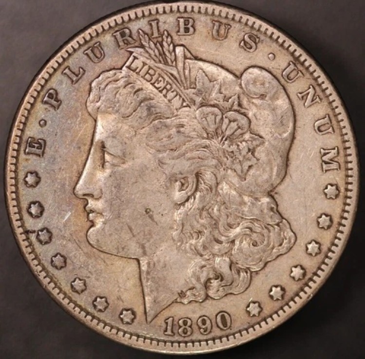 1890年CCモルガンシルバードル（トーン加工）地元コレクションより新品ロット7770 164,450円