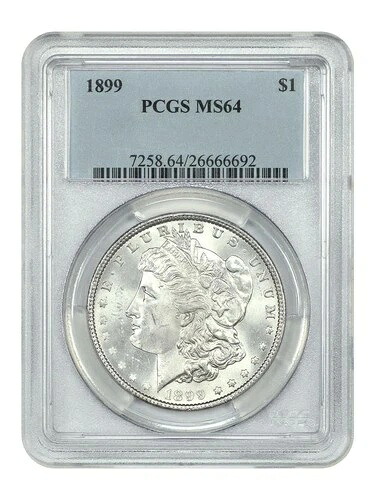 1899年 1ドル PCGS MS64 - モルガン・ダラー